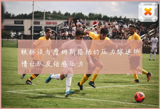 铁林谈与詹姆斯搭档的压力球迷热情让队友倍感压力